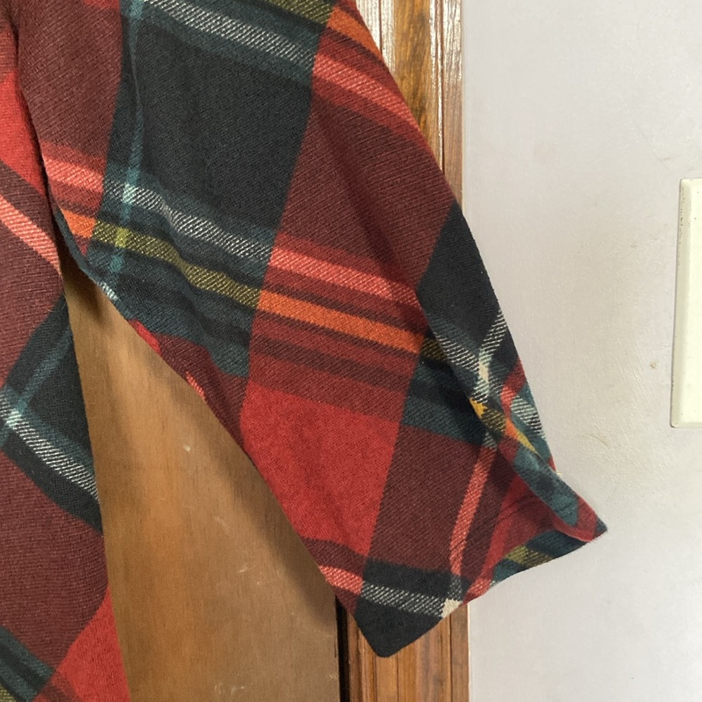 Connected dress plaid print w pockets some stretch casual office 18W - Picture 7 of 17